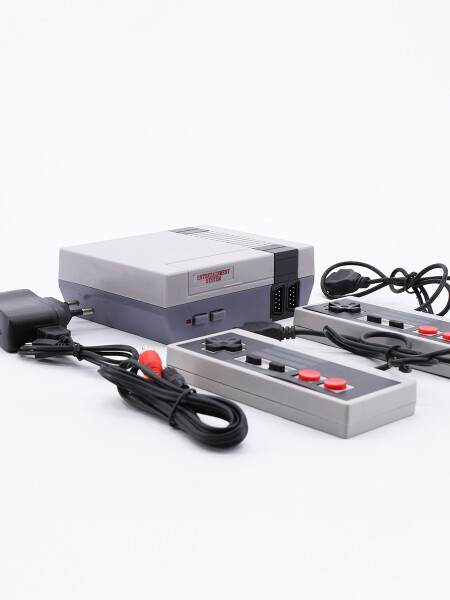CONSOLA JUEGOS MINI RETRO GRIS