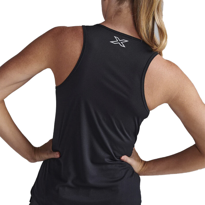 Musculosa 2XU Aero Singlet Negro