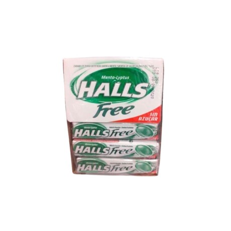 HALLS FREE VERDE X 12 HALLS FREE VERDE X 12