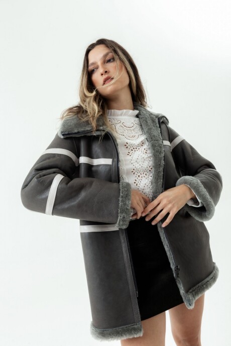 TAPADO SERENA REVERSIBLE GRIS
