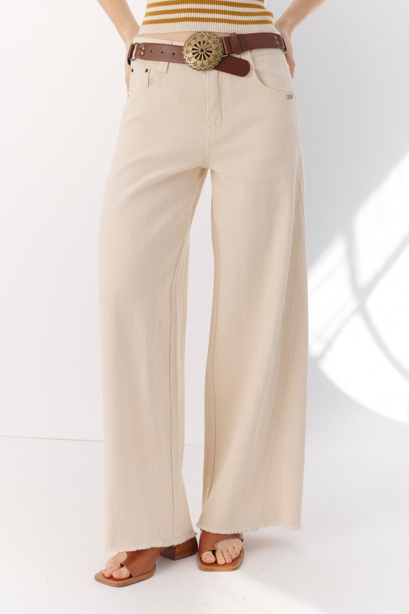 PANTALON COTTON NATURAL