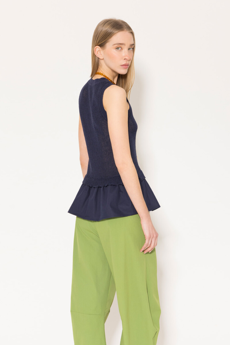 TOP MARBELLA Azul Marino