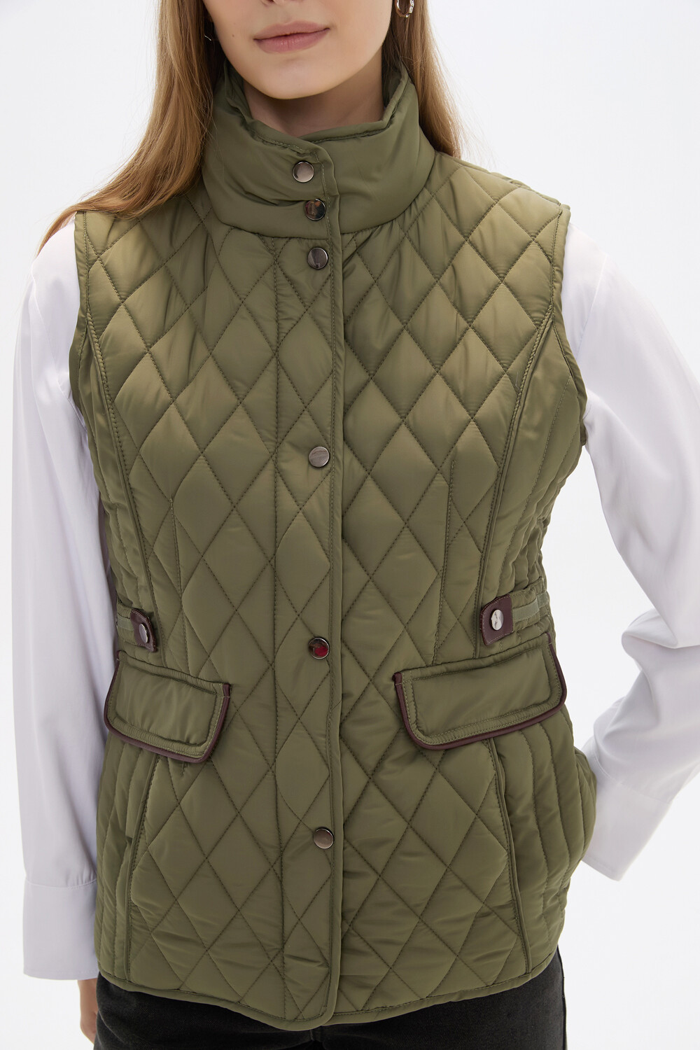 Chaleco Claunet Verde Oliva Oscuro