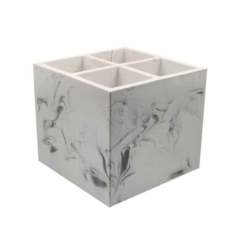 Portalapices organizador de escritorio Marble