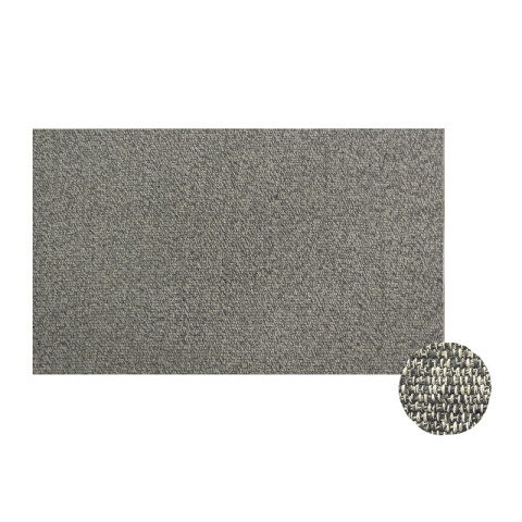 Alfombra Algodón 60 x 90 cm Home Class 203 GRIS