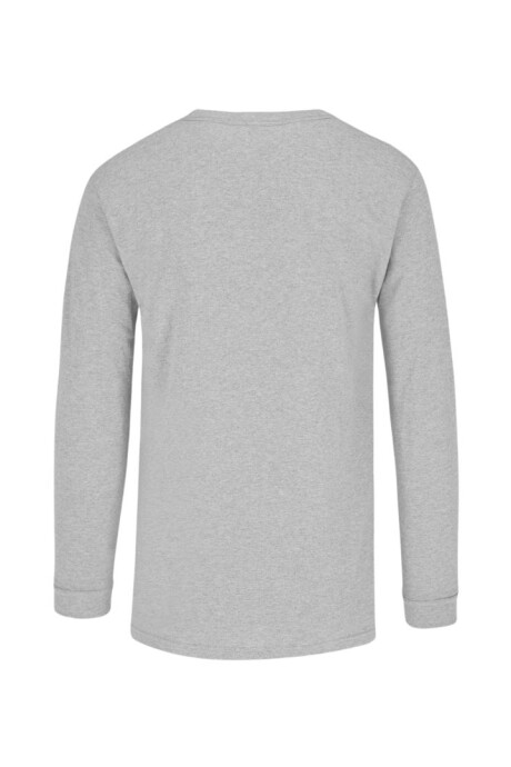 Camiseta a la base niño manga larga Gris japse