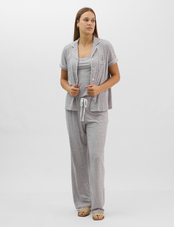 Set De 3 Piezas GRIS