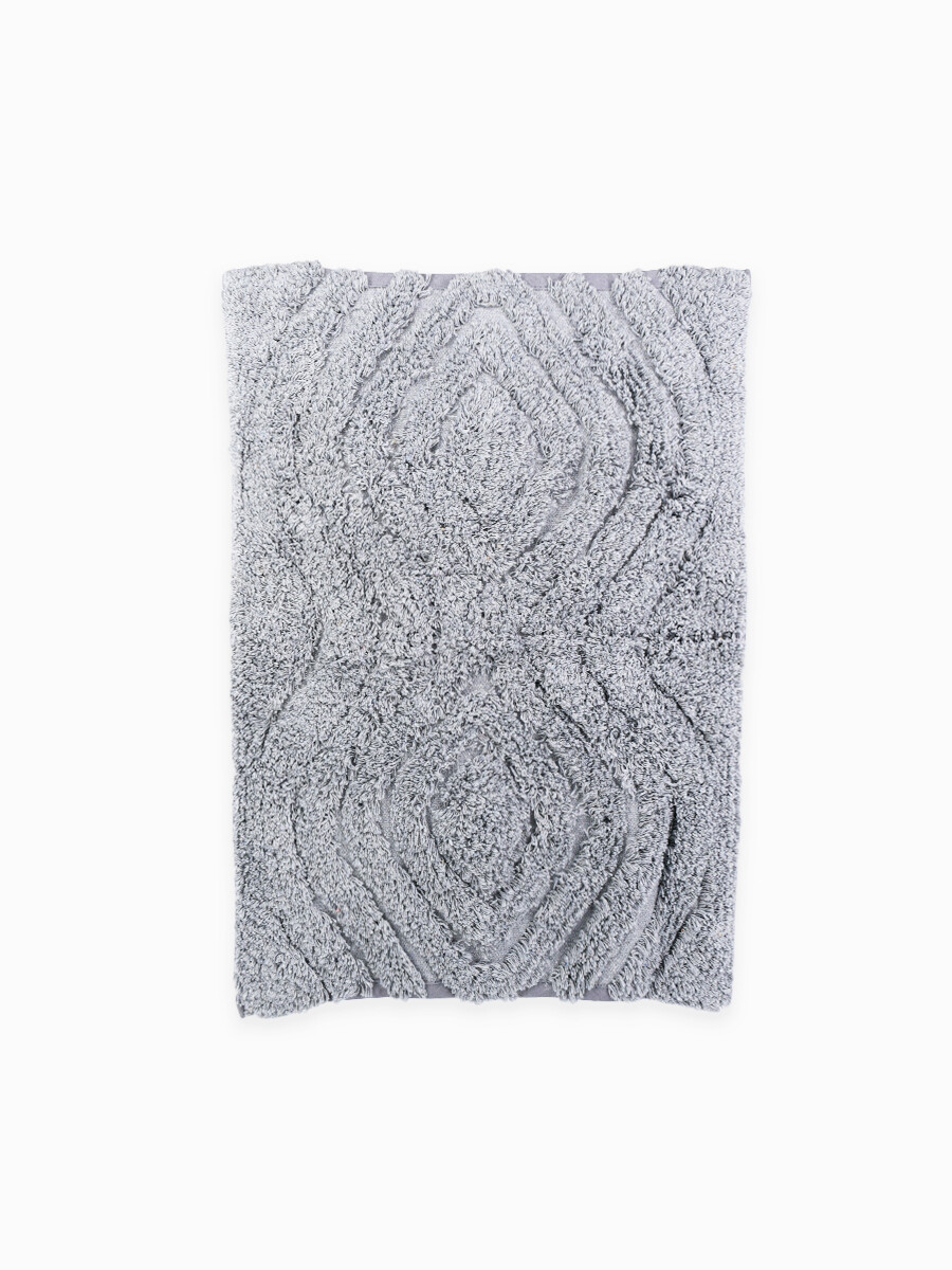 ALFOMBRA BAÑO JAIPUR - GRIS 