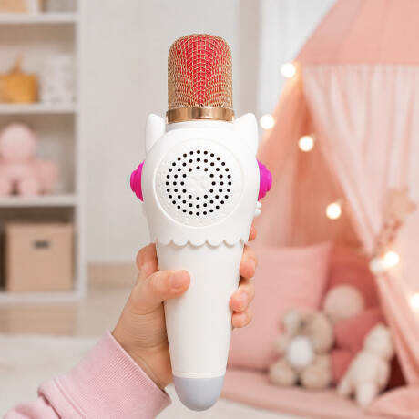 Micrófono karaoke inalámbrico para niños Gatoblanco