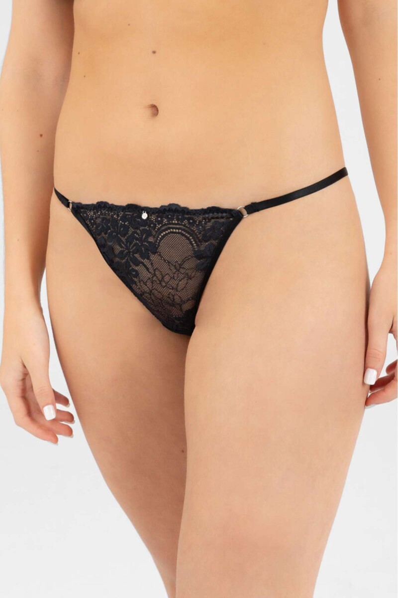 Colaless tirita orquidea - Negro 