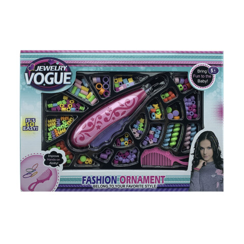 Trenzadora Infantil de Cabello con Accesorios U