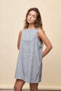 VESTIDO RUGA Negro/Blanco