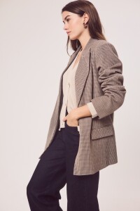 Blazer A Cuadros Multi