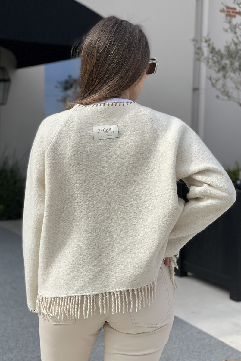 Chaqueta federica Natural