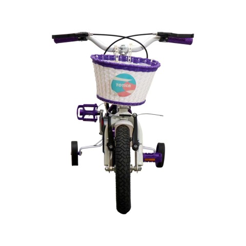 Bicicleta Caloi New Totica Aro 12 Lila Bicicleta Caloi New Totica Aro 12 Lila