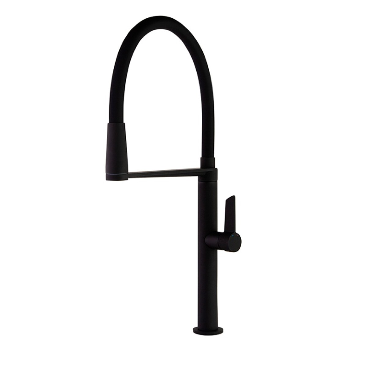 Fregadero De Mesa Negro Mate Caño Flex Modelo Sa388801mcnm 