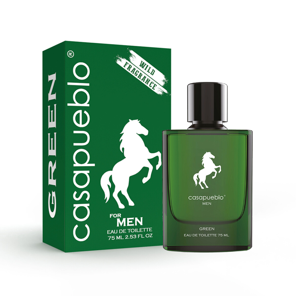 Perfume Casapueblo Wild Fragrance Green For Him EDT 75ml 