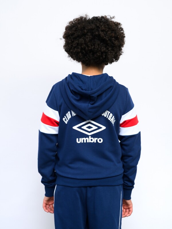 CAMPERA CREW Nacional Junior Azul Marino, Rojo, Blanco