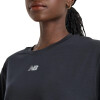 Remera New Balance Drapey Relaxed Negro