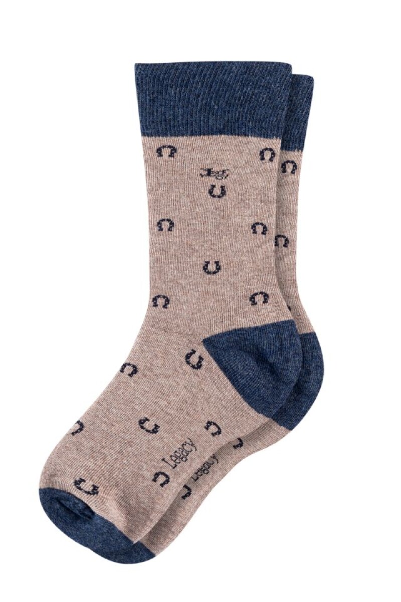 MEDIAS ESTAMPADAS - Beige 