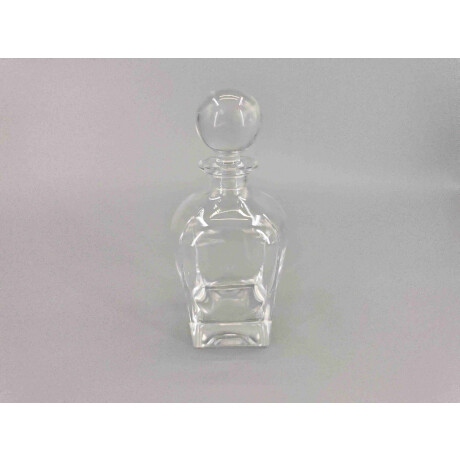 Decantador de Vidrio para Whisky con Tapon Redondo Decantador de Vidrio para Whisky con Tapon Redondo