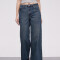 Pantalon Maca Azul Grisaceo