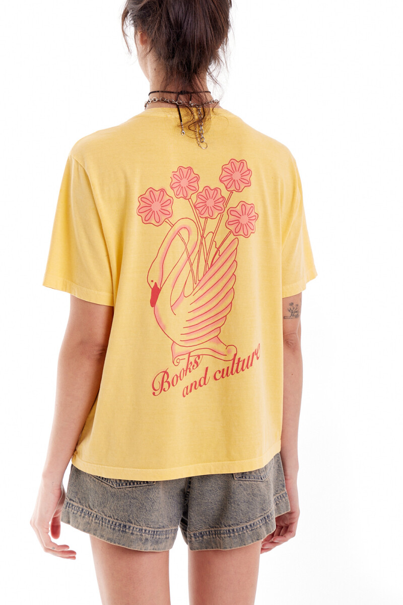 T-shirt Swan Amarillo