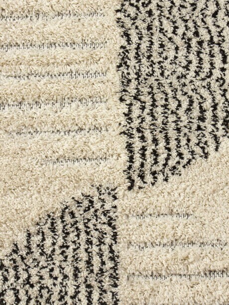 NATIVE ALFOMBRA NATIVE NAT/A535/T518/ 120X170 CREAM/BLACK