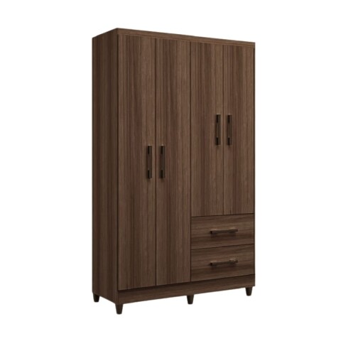 Ropero 4 Puertas 2 Cajones Fortaleza Almendrado Ropero 4 Puertas 2 Cajones Fortaleza Almendrado