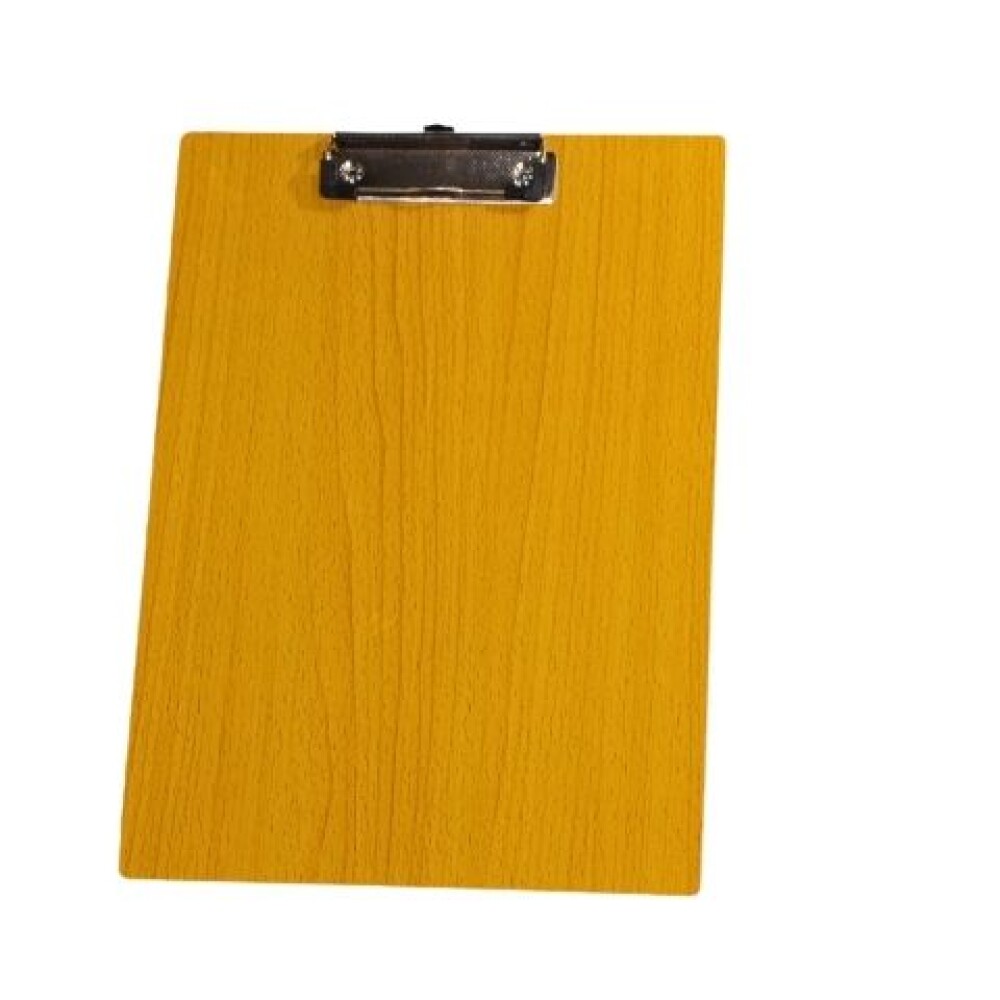 TABLA CON APRIETAPAPEL TAMAÑO A4 DE MADERA. TABLA CON APRIETAPAPEL TAMAÑO A4 DE MADERA.