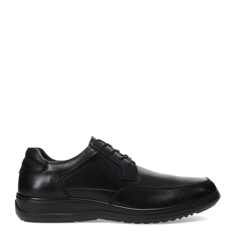 Zapatos de Hombre Branch Stuart De Cuero Acordonado Negro