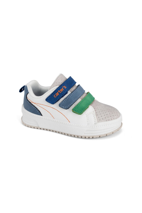 Championes con velcro, tiras multicolores Championes con velcro, tiras multicolores
