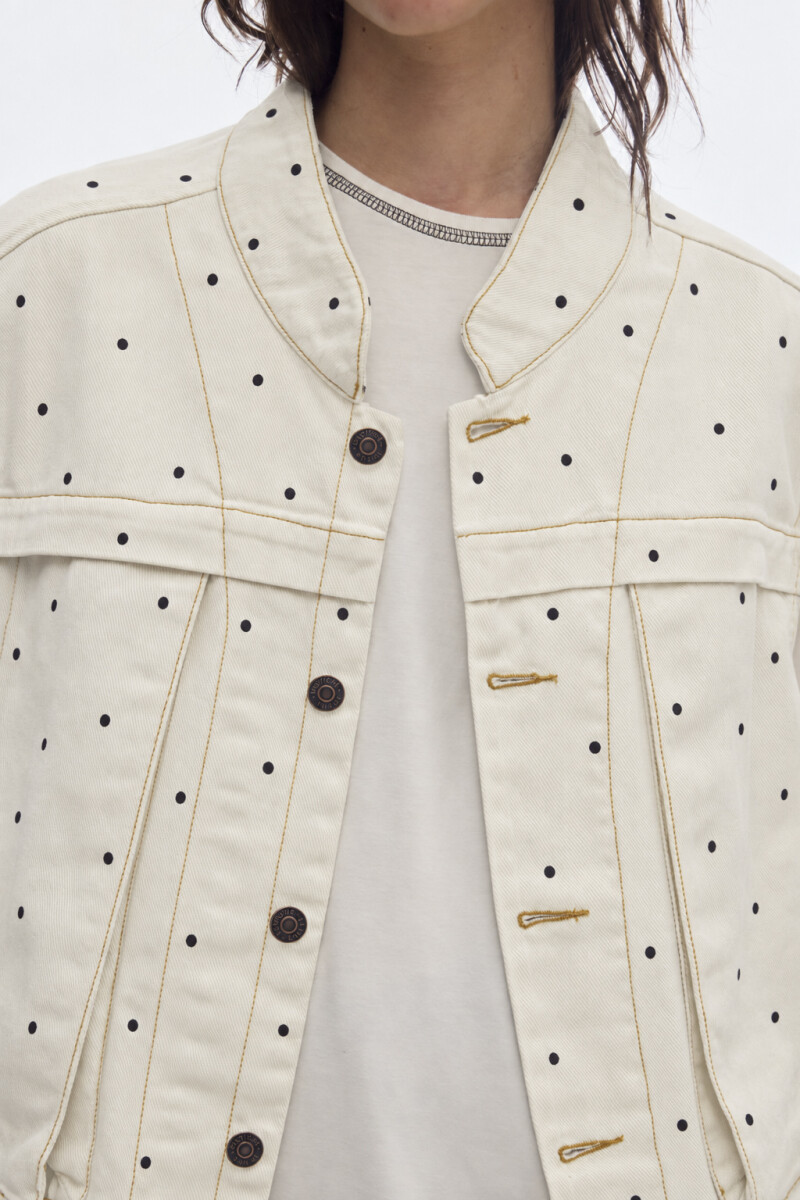 Chaleco Explorer Dots Cream