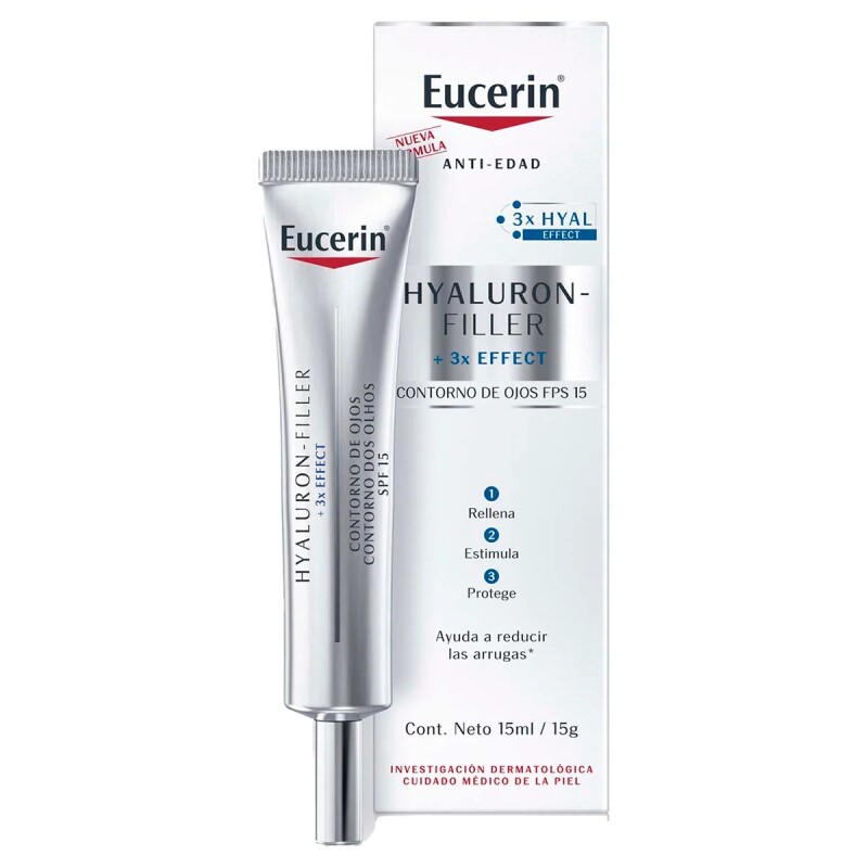Eucerin Hyaluron Filler Contorno De Ojos 15 Ml. Eucerin Hyaluron Filler Contorno De Ojos 15 Ml.