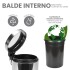 Cesto de basura 20 Litros Residuos Papelera Extraíble Acero Inoxidable cb004 Cesto de basura 20 Litros Residuos Papelera Extraíble Acero Inoxidable cb004
