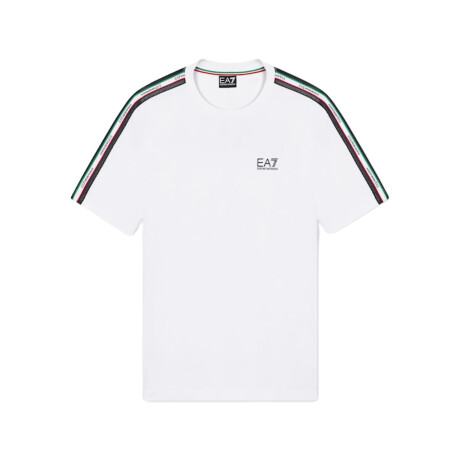 Remera EA7 Italian Spirit White