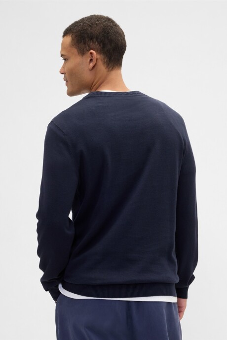 Buzo Algodón Cuello Redondo Hombre New Classic Navy 2