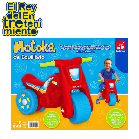Moto Motoka Infantil Equilibrio Con Asiento Anatómico Moto Motoka Infantil Equilibrio Con Asiento Anatómico