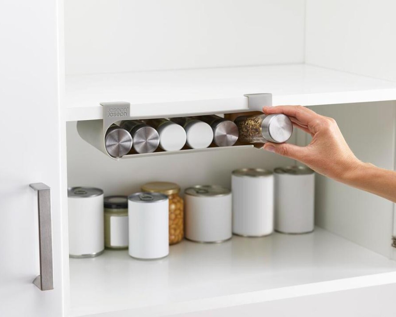 Especiero Bajo Estante Joseph Joseph Duo Gris Especiero Bajo Estante Joseph Joseph Duo Gris