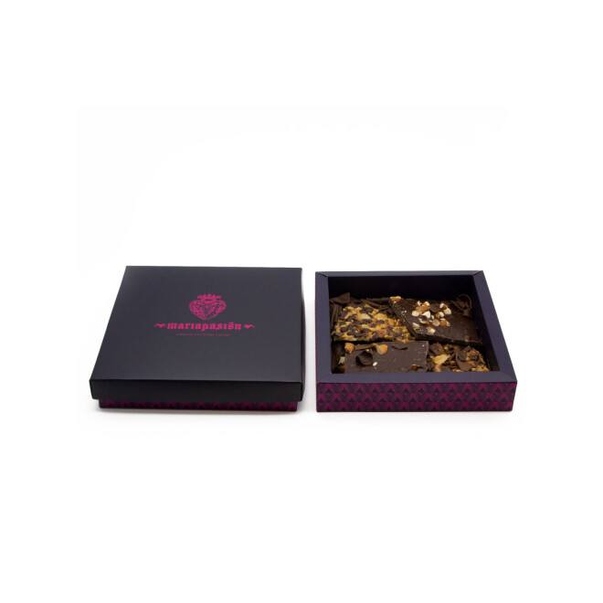 Tartona Caja - Chocolate Amargo 58% - Surtidas - 350g Tartona Caja - Chocolate Amargo 58% - Surtidas - 350g