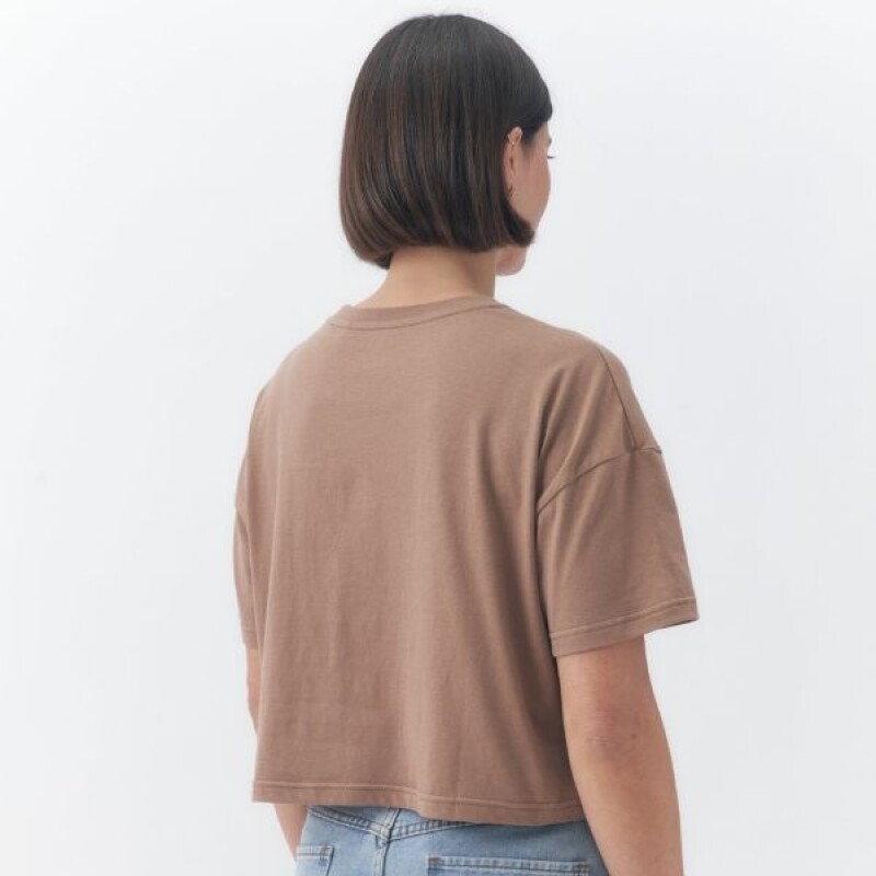 Remera Roxy con estampa Marron