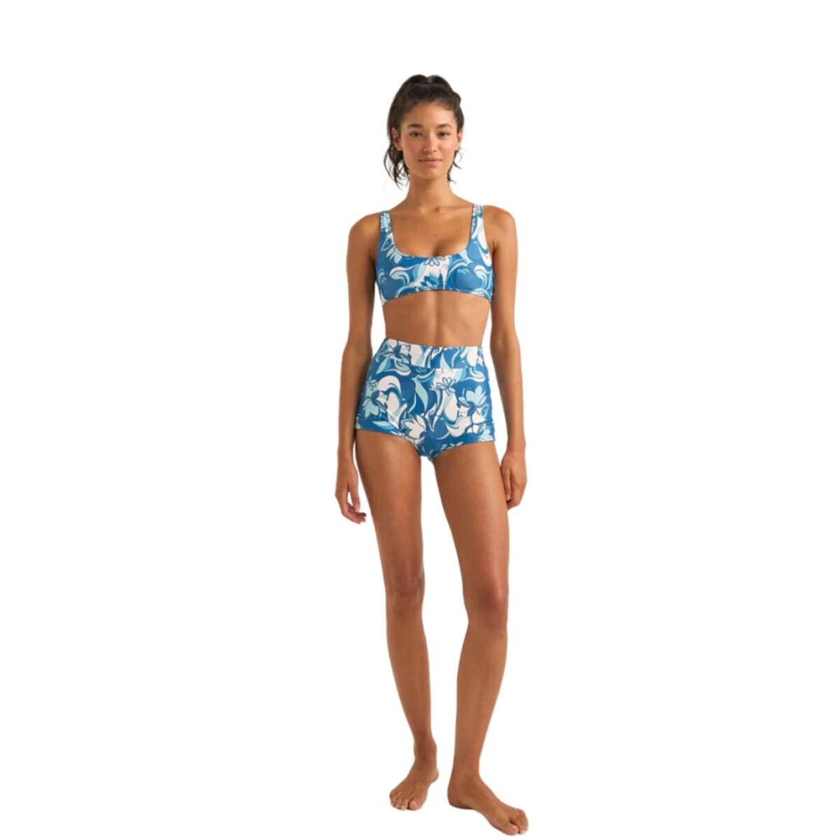Bikini Rhythm Ventura Crop - Azul 