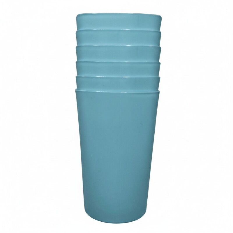 VASO DE PLÁSTICO SET x6 HOME&KITCHEN • VASO DE PLÁSTICO SET x6 HOME&KITCHEN •