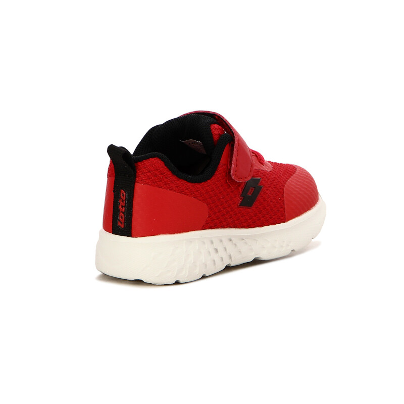 Lotto Champion Bebe-niño Unisex Con Velcro Rojo-negro Rojo-negro