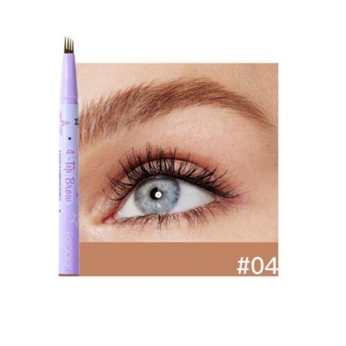 Ushas - Delineador Líquido Para Cejas Febble - 4 Líneas - 04 Ushas - Delineador Líquido Para Cejas Febble - 4 Líneas - 04