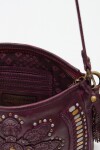 Cartera Flower Mandala Bordo