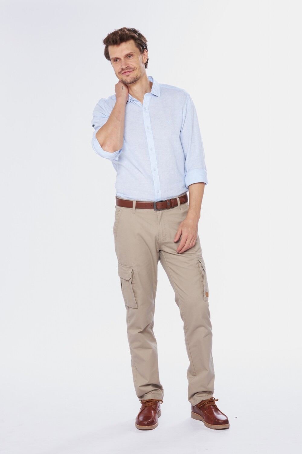 PANTALON CARGO Khaki