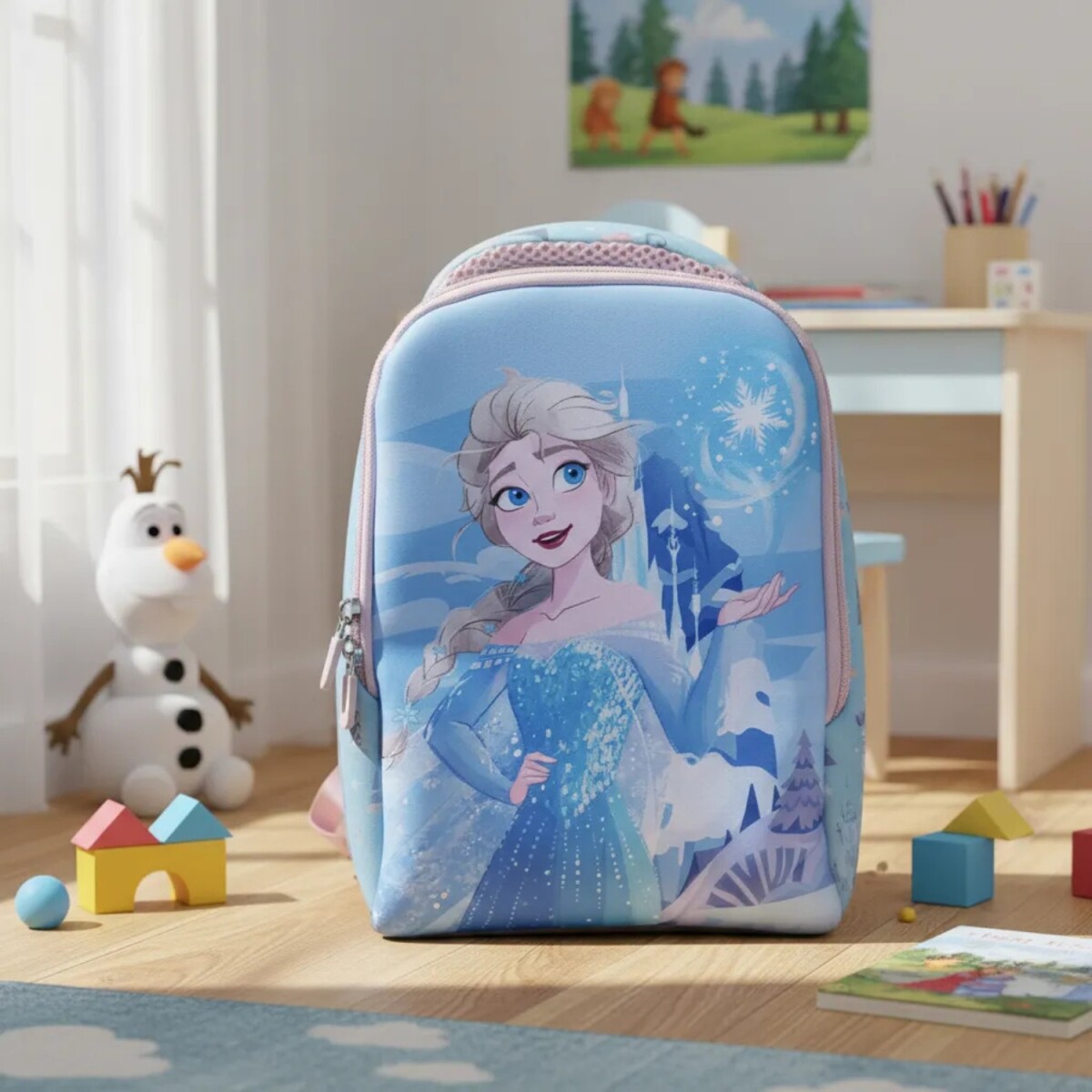 Mochila Disney Neopreno 27x21x12 Frozen 