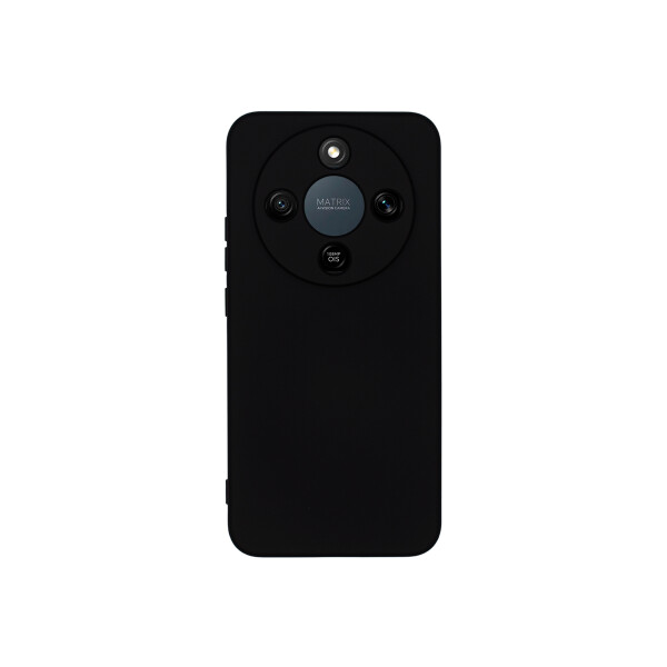 Protector para Honor Magic8 Lite engomado color negro Protector Para Honor Magic8 Lite Engomado Color Negro