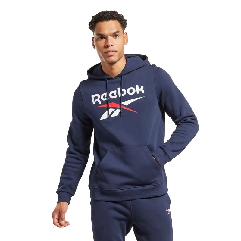 Canguro Reebok Identity Fleece Logo Azul